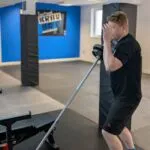 One of our club members and PT client - Chris, getting up and after it at 8am on a Sunday👊👊💪💥. Smashing it.