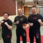 Two of our Club instructors Kyle and Natasha made the long trip to Woking, Surrey, to train at the IKMF Instructor Updates with EIT Jonathan Maati, Expert 3, from Belgium 👊👊💪. We're always learning, to provide the best possible training for our club members👍
